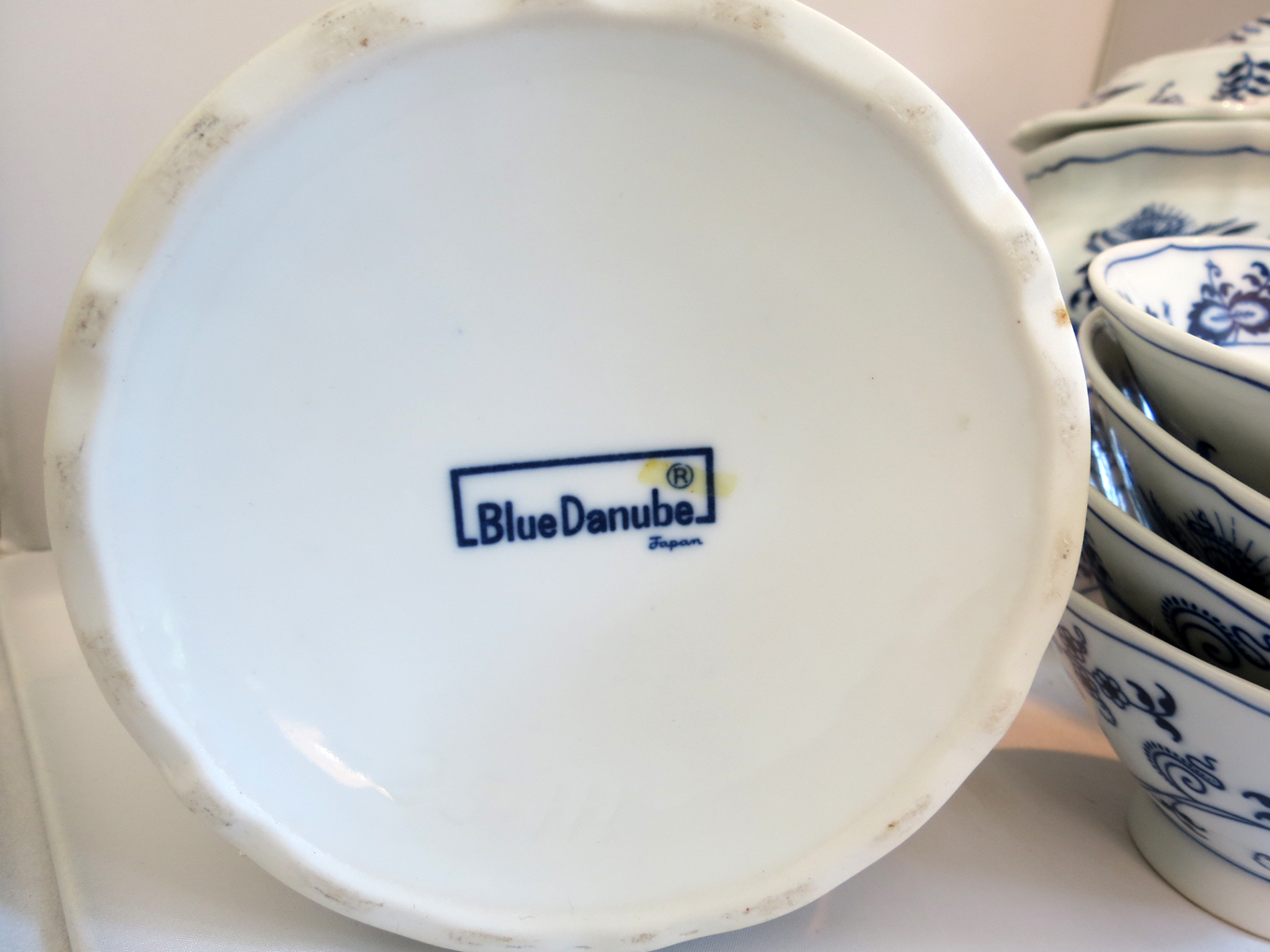Blue Danube Japan Porcelain Set 11 Pieces | Modernism